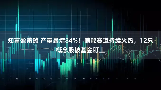 知富盈策略 产量暴增84%！储能赛道持续火热，12只概念股被基金盯上